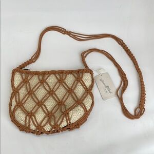 NWT Universal Thread Macrame Crossbody Bag